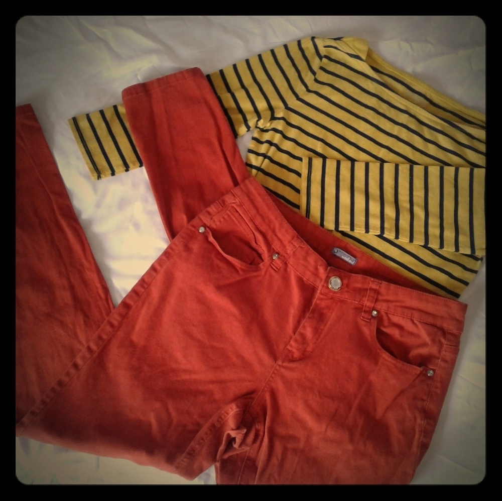 New Directions Weekend Pants, 10x30, Orange
